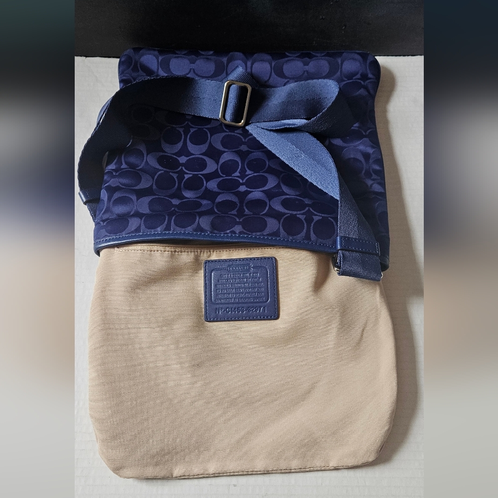 Coach Blue Crossbody Bag - Picture 11 of 16